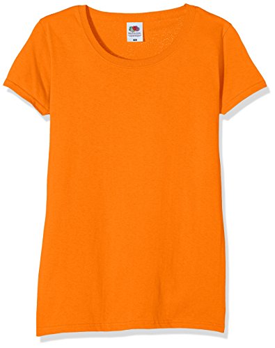Fruit of the Loom Ss129m, Camiseta Para Mujer, Naranja, L (Talla fabricante 14) Fruit of the Loom Ss129m, Camiseta Para Mujer, Naranja, L (Talla fabricante 14)