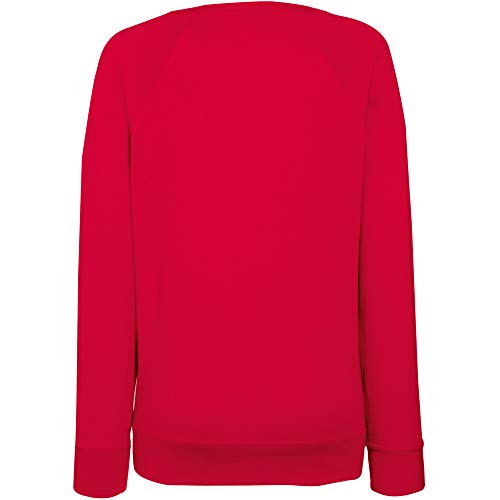 Fruit of the Loom- Sudadera Ligera y Ajustada de Mangas ranglán para Mujer (Mediana (M)/Verde Botella) Fruit of the Loom- Sudadera Ligera y Ajustada de Mangas ranglán para Mujer (Mediana (M)/Verde Botella)