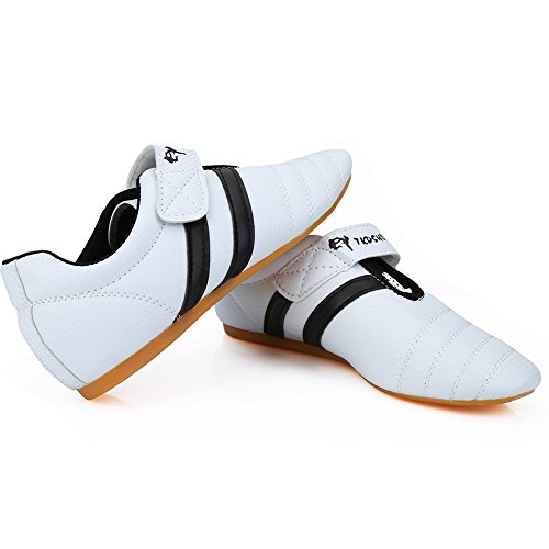 Fsskgx Zapatos de Taekwondo, Zapatillas de Artes Marciales, Boxeo, Zapatos Ligeros de Kung fu Taichi para Adultos y niños Fsskgx Zapatos de Taekwondo, Zapatillas de Artes Marciales, Boxeo, Zapatos Ligeros de Kung fu Taichi para Adultos y niños