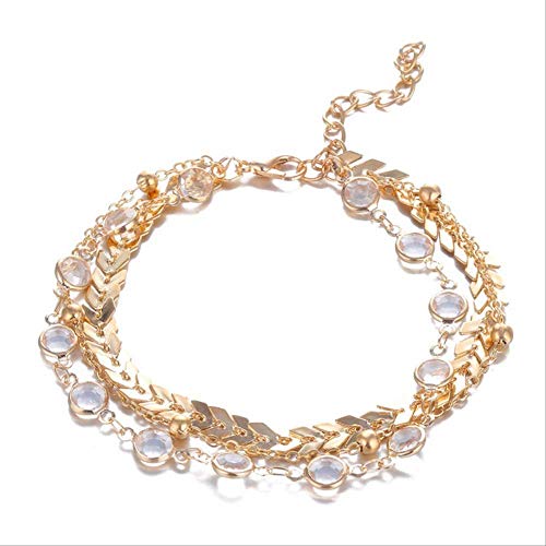 FSYX Copa Tobillera Femenina en Forma de corazón Descalzo Joyas de Ganchillo Nueva Tobillera Tobillera Tobillera Estilo 16 FSYX Copa Tobillera Femenina en Forma de corazón Descalzo Joyas de Ganchillo Nueva Tobillera Tobillera Tobillera Estilo 16