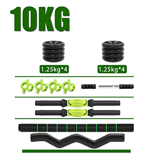 FTW Juego De Mancuernas 4 En 1 con Barra Ajustable Y Barra De Curl Y Accesorios Se Puede Usar para Ejercicios De Brazos Y Extremidades Superiores, Hogar, Gimnasia (Size : 30KG) FTW Juego De Mancuernas 4 En 1 con Barra Ajustable Y Barra De Curl Y Accesorios Se Puede Usar para Ejercicios De Brazos Y Extremidades Superiores, Hogar, Gimnasia (Size : 30KG)