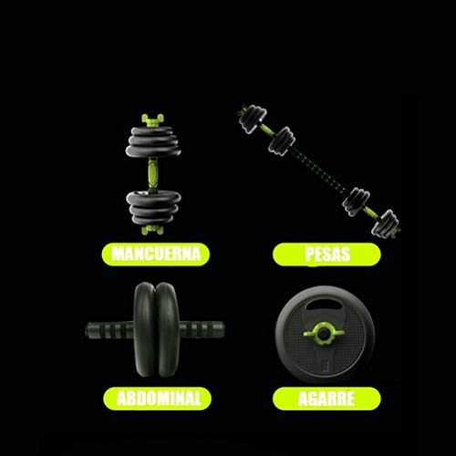 FTW Juego De Mancuernas 4 En 1 con Barra Ajustable Y Barra De Curl Y Accesorios Se Puede Usar para Ejercicios De Brazos Y Extremidades Superiores, Hogar, Gimnasia (Size : 30KG) FTW Juego De Mancuernas 4 En 1 con Barra Ajustable Y Barra De Curl Y Accesorios Se Puede Usar para Ejercicios De Brazos Y Extremidades Superiores, Hogar, Gimnasia (Size : 30KG)