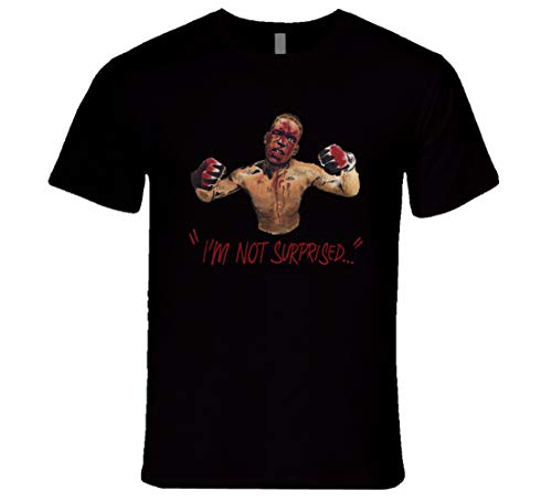 FUBAO Nate Díaz no estoy sorprendido madre F$%@* UFC MMA camiseta clásica reedición negro