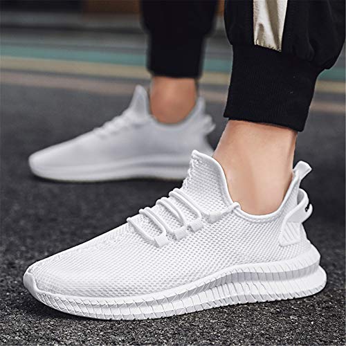 FUJEAK Zapatos para Correr para Hombre, Zapatos Casuales Transpirables para Caminar Zapatillas Deportivas Deportivas Zapatillas Deportivas para Gimnasio Tenis Zapatos cómodos y Ligeros