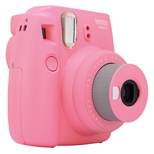 Fujifilm Instax Mini 9 - Cámara instantánea, Solo cámara, Rosa