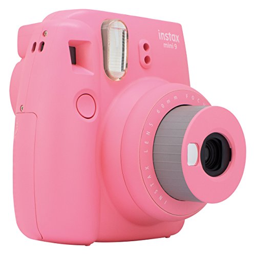 Fujifilm Instax Mini 9 - Cámara instantánea, Solo cámara, Rosa Fujifilm Instax Mini 9 - Cámara instantánea, Solo cámara, Rosa