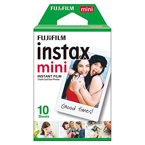 Fujifilm Instax Mini Brillo - Película fotográfica instantánea (10 hojas)