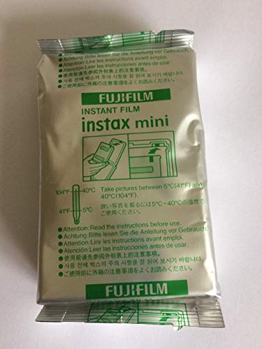 Fujifilm Instax Mini Brillo - Película fotográfica instantánea (10 hojas)