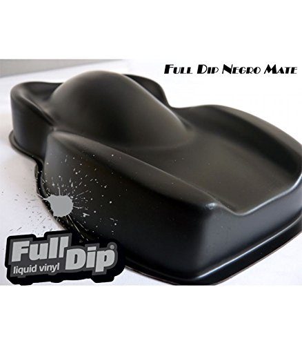 Full Dip Pack 4 Spray Vinilo líquido Negro Mate - pelable - 400ml
