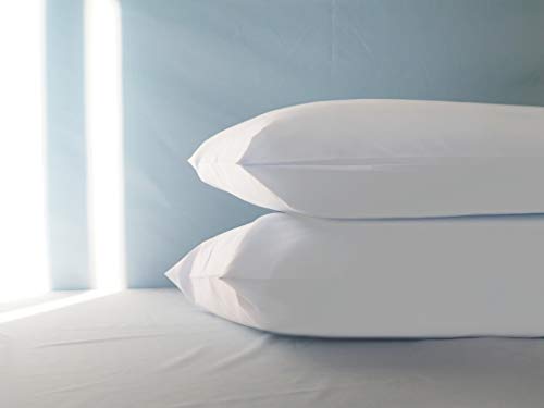 Funda Almohada 50x80 cm de algodón 100%, Transpirable sin Cremallera, Juego de 2 Fundas Almohadas 50x75 cm, Made in Italy Funda Almohada 50x80 cm de algodón 100%, Transpirable sin Cremallera, Juego de 2 Fundas Almohadas 50x75 cm, Made in Italy
