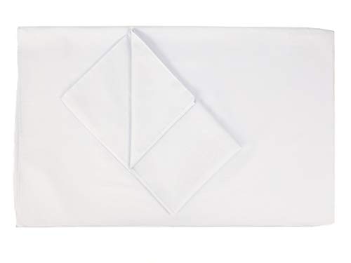Funda Almohada 50x80 cm de algodón 100%, Transpirable sin Cremallera, Juego de 2 Fundas Almohadas 50x75 cm, Made in Italy Funda Almohada 50x80 cm de algodón 100%, Transpirable sin Cremallera, Juego de 2 Fundas Almohadas 50x75 cm, Made in Italy