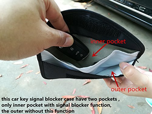Funda Faraday Movil,Jaula de Faraday Movil,Bolsa Faraday Movil,Bloqueador de Señal RFID/NFC/GPS/WIFI(Negro) Funda Faraday Movil,Jaula de Faraday Movil,Bolsa Faraday Movil,Bloqueador de Señal RFID/NFC/GPS/WIFI(Negro)