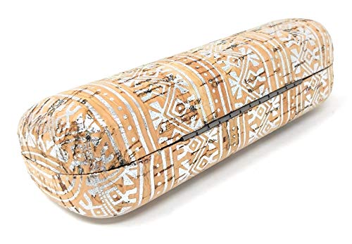 Funda Gafas Mujer Chica corcho 100 x 100 sostenible biodegradable (White Picto) Funda Gafas Mujer Chica corcho 100 x 100 sostenible biodegradable (White Picto)