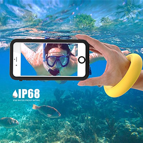 Funda Impermeable iPhone 8 Plus/iPhone 7 Plus, IP68 Waterproof Outdoor Delgado Cover a Prueba de choques Anti-rasguños Full Body con Protector de Pantalla Funda for iPhone 8 Plus / 7 Plus (Black) Funda Impermeable iPhone 8 Plus/iPhone 7 Plus, IP68 Waterproof Outdoor Delgado Cover a Prueba de choques Anti-rasguños Full Body con Protector de Pantalla Funda for iPhone 8 Plus / 7 Plus (Black)