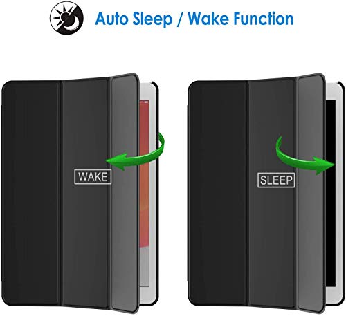 Funda iPad 10.2 Inch 2018/2019,Pluma, Iconos de Plumas de Flecha Modernos con Estilo con diseño de Puntos de Puntos pequeños en Tonos Suaves, negr,Cubierta Trasera Delgada Smart Auto Wake/Sleep Funda iPad 10.2 Inch 2018/2019,Pluma, Iconos de Plumas de Flecha Modernos con Estilo con diseño de Puntos de Puntos pequeños en Tonos Suaves, negr,Cubierta Trasera Delgada Smart Auto Wake/Sleep
