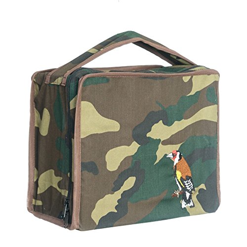 FUNDA JAULA C-1 Y C-2 CAMUFLAJE BORDADA