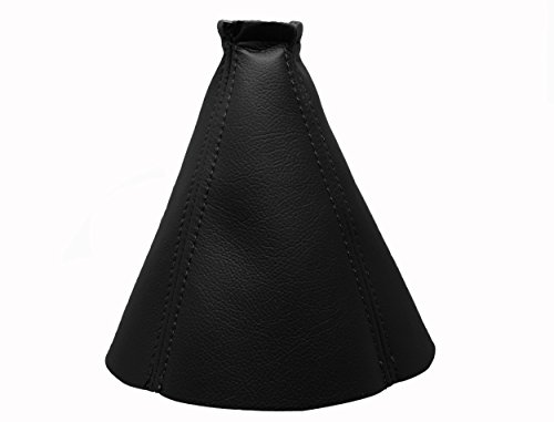 Funda Palanca de Cambios 100% Piel Real Color Negro Compatible para FORDMONDEO 2003-2006 Funda Palanca de Cambios 100% Piel Real Color Negro Compatible para FORDMONDEO 2003-2006