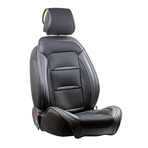 Funda para asiento delantero Xynon para Tessoro 490 For. Transit 2.2 Duratorq TdCi 140 (2010) (), 1 pieza, color negro