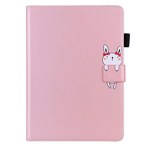 Funda para Hauwei MatePad T8 8.0, funda de piel sintética de alta calidad, delgada, con función atril y función atril para despertar/reposo automático, color oro rosa