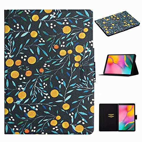 Funda para Tablet Huawei MatePad T8 8 pulgadas 2020 Funda Case PU Cuero Funda Funda Flip Cover Cover Cover Flip Cover Cover Funda Soporte Tarjetero Cierre Magnético Tapa Amarillo