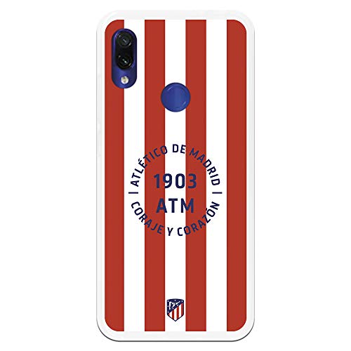 Funda para Xiaomi Redmi Note 7-Note 7 Pro Oficial del Atlético de Madrid Coraje y Corazon para Proteger tu móvil. Carcasa para Xiaomi de Silicona Flexible con Licencia Oficial de Atlético de Madrid. Funda para Xiaomi Redmi Note 7-Note 7 Pro Oficial del Atlético de Madrid Coraje y Corazon para Proteger tu móvil. Carcasa para Xiaomi de Silicona Flexible con Licencia Oficial de Atlético de Madrid.