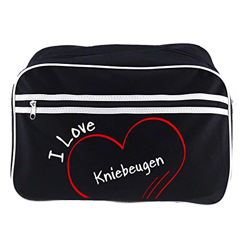 Funda retro Modern I Love SENTADILLA Negro