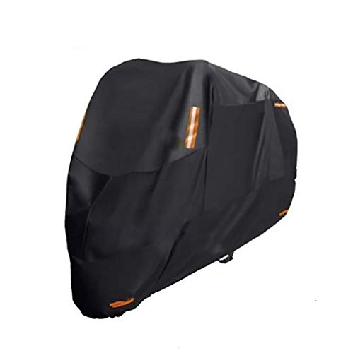 Fundas para motos Cubierta de la motocicleta compatible con cubierta de la motocicleta MV Agusta F4 750SPR Evo, 6 tamaños Negro poliéster 300D resistente al agua mejorada cubierta de la motocicleta