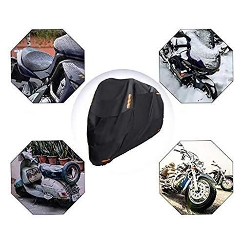 Fundas para motos Cubierta de la motocicleta compatible con cubierta de la motocicleta Triumph Sprint GT, 6 tamaƱos cubierta de la motocicleta resistente al agua mejorada de poliƩster 300D Negro Fundas para motos Cubierta de la motocicleta compatible con cubierta de la motocicleta Triumph Sprint GT, 6 tamaƱos cubierta de la motocicleta resistente al agua mejorada de poliƩster 300D Negro