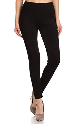FUNGO Leggings Mujer Largo Deportivas Leggins Yoga Pantalones Para Mujer (44, Negro) FUNGO Leggings Mujer Largo Deportivas Leggins Yoga Pantalones Para Mujer (44, Negro)