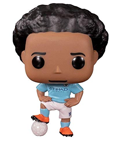 Funko - Pop! Football: Manchester City - Leroy Sane Figura De Vinil, Multicolor (42790)