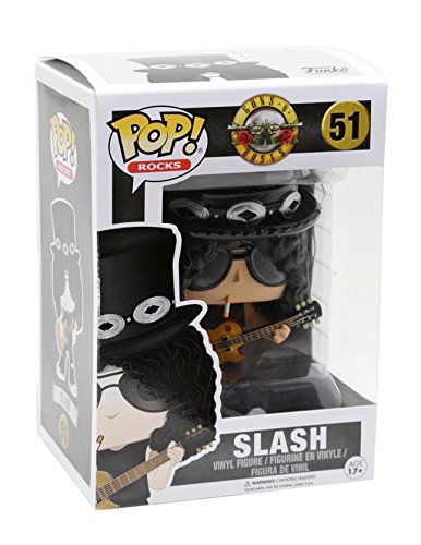 Funko - POP! Vinilo Colección Rocks - Figura Slash (10687) Funko - POP! Vinilo Colección Rocks - Figura Slash (10687)