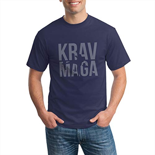Funny Club Krav MAGA Premium Slim Fit - Camiseta de manga corta para hombre