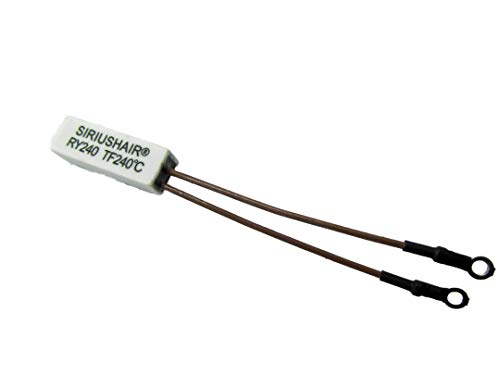 Fusible térmico de repuesto para plancha de pelo GHD para los modelos 3.1B / 4.0B / 4.1B / 4.2B / 4.3B / 5.0/5.0 gold/MS MINI / MS4 / MS5 / SS / SS2 / SS4 / SS5 MAX fabricado por SIRIUSHAIR® Ltd Fusible térmico de repuesto para plancha de pelo GHD para los modelos 3.1B / 4.0B / 4.1B / 4.2B / 4.3B / 5.0/5.0 gold/MS MINI / MS4 / MS5 / SS / SS2 / SS4 / SS5 MAX fabricado por SIRIUSHAIR® Ltd