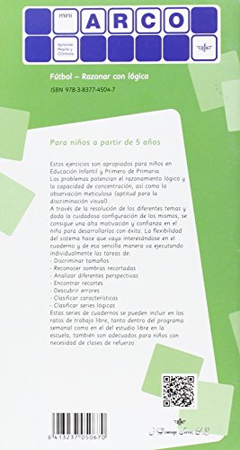 FUTBOL RAZONAR CON LOGICA PARA NIÑOS A PARTIR DE 5 AÑOS MINI FUTBOL RAZONAR CON LOGICA PARA NIÑOS A PARTIR DE 5 AÑOS MINI