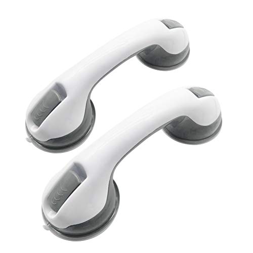Fuutuu Apoyabrazos del Cuarto de Baño Barras de Sujeción Portátil Apoyo Asidero con Ventosa para Niños y Ancianos 2 PCS Fuutuu Apoyabrazos del Cuarto de Baño Barras de Sujeción Portátil Apoyo Asidero con Ventosa para Niños y Ancianos 2 PCS