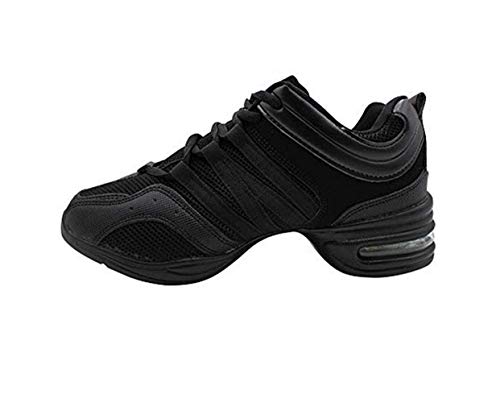 Fuyingda Zapatos de Jazz Negros Estilo de Mujer - Zapatos de Baile salón de Banquetes al Aire Libre Zapatos de Baile Latino Zapatillas de Deporte Moda Cordones Respirables Danza contemporánea Ocio Fuyingda Zapatos de Jazz Negros Estilo de Mujer - Zapatos de Baile salón de Banquetes al Aire Libre Zapatos de Baile Latino Zapatillas de Deporte Moda Cordones Respirables Danza contemporánea Ocio