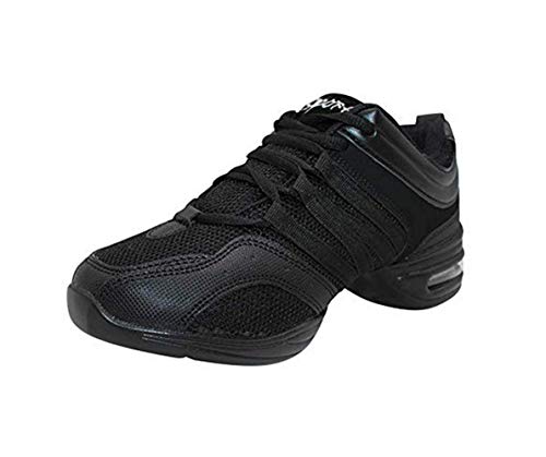 Fuyingda Zapatos de Jazz Negros Estilo de Mujer - Zapatos de Baile salón de Banquetes al Aire Libre Zapatos de Baile Latino Zapatillas de Deporte Moda Cordones Respirables Danza contemporánea Ocio Fuyingda Zapatos de Jazz Negros Estilo de Mujer - Zapatos de Baile salón de Banquetes al Aire Libre Zapatos de Baile Latino Zapatillas de Deporte Moda Cordones Respirables Danza contemporánea Ocio