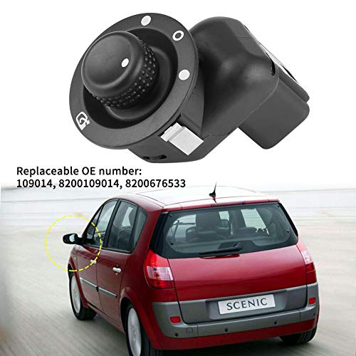 Fydun Interruptor de Espejo Retrovisor del Coche para Clio III Laguna II Megane 2 Scenic 2 Kangoo OEM 109014 8200109014 8200676533 Fydun Interruptor de Espejo Retrovisor del Coche para Clio III Laguna II Megane 2 Scenic 2 Kangoo OEM 109014 8200109014 8200676533