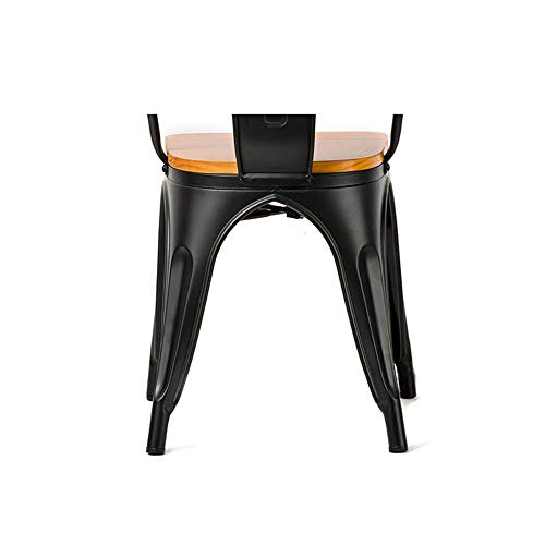 FYMDHB886 Silla de Comedor Silla de café Silla de Estudio Silla de Madera Silla de Madera Taburete de Ocio para el Restaurante Silla de Oficina para Oficina Banco Taburete de Hierro (2 Piezas) FYMDHB886 Silla de Comedor Silla de café Silla de Estudio Silla de Madera Silla de Madera Taburete de Ocio para el Restaurante Silla de Oficina para Oficina Banco Taburete de Hierro (2 Piezas)