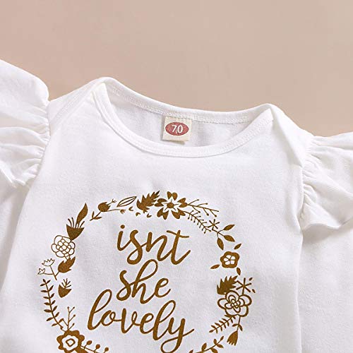 FYMNSI Conjunto de verano para bebé, de manga corta, con volantes, pelele + pantalones cortos + cinta para la cabeza, 3 piezas, para 0 – 18 meses Blanco 05. 12-18 Meses FYMNSI Conjunto de verano para bebé, de manga corta, con volantes, pelele + pantalones cortos + cinta para la cabeza, 3 piezas, para 0 – 18 meses Blanco 05. 12-18 Meses