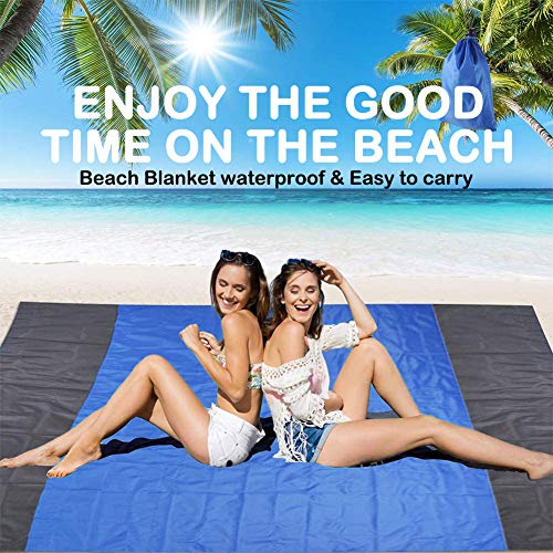 Fyore Alfombra de Playa Esterilla Playa Manta Picnic Impermeable Manta de Picnic con 4 Estaca Fijo Alfombra de Picnic para la Playa Acampar Picnic y Otra Actividad al Aire Libre 210x200cm Fyore Alfombra de Playa Esterilla Playa Manta Picnic Impermeable Manta de Picnic con 4 Estaca Fijo Alfombra de Picnic para la Playa Acampar Picnic y Otra Actividad al Aire Libre 210x200cm