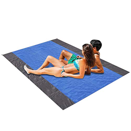 Fyore Alfombra de Playa Esterilla Playa Manta Picnic Impermeable Manta de Picnic con 4 Estaca Fijo Alfombra de Picnic para la Playa Acampar Picnic y Otra Actividad al Aire Libre 210x200cm Fyore Alfombra de Playa Esterilla Playa Manta Picnic Impermeable Manta de Picnic con 4 Estaca Fijo Alfombra de Picnic para la Playa Acampar Picnic y Otra Actividad al Aire Libre 210x200cm