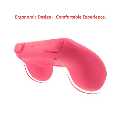 FYOUNG Grip para Nintendo Switch Joy-con Mandos Set, Cómoda Funda de Gamepad para Nintendo Switch Joy con Controller - Verde y Rosa (2 Paquetes) FYOUNG Grip para Nintendo Switch Joy-con Mandos Set, Cómoda Funda de Gamepad para Nintendo Switch Joy con Controller - Verde y Rosa (2 Paquetes)