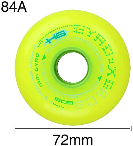FZYJ 84A Patines en línea Rueda Fluorescente de Color Fluorescente Patines de Velocidad Patines de Hockey 72mm 76mm 80mm para niños Adolescentes Ruedas Principiante patín de Skate Rueda de reemplazo FZYJ 84A Patines en línea Rueda Fluorescente de Color Fluorescente Patines de Velocidad Patines de Hockey 72mm 76mm 80mm para niños Adolescentes Ruedas Principiante patín de Skate Rueda de reemplazo