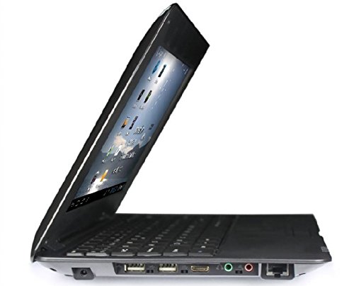 G-Anica® Netbook Ordenador portátil Android 4.4 (WiFi, 1.5GHz 512MB de RAM, 4GB de Disco Duro),Bolsa de Ordenador portátil+Ratón+Adaptar+Tarjeta SD+Lector de Tarjetas(5 PCS Accesorios)