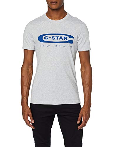 G-STAR RAW Graphic Logo 4 Camiseta, Gris, Medium (Talla del fabricante:) para Hombre G-STAR RAW Graphic Logo 4 Camiseta, Gris, Medium (Talla del fabricante:) para Hombre