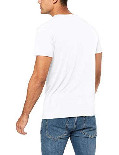 G-STAR RAW Holorn R T S/s Camiseta, Blanco (White 110), Medium para Hombre