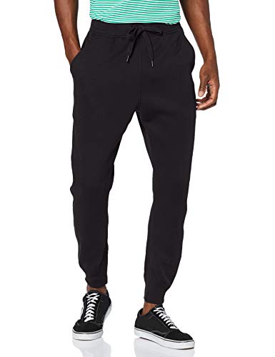 G-STAR RAW Premium Basic Type C Sweat Pant_Sweatpants, Schwarz (Dk Black C235-6484), Medium para Hombre