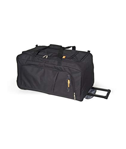 GABOL Bolso Ruedas Week. Bolso de Viaje, 50 cm, 15 litros, Negro