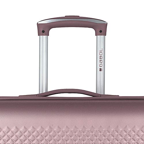 Gabol - Oporto | Maleta de Viaje Grande Dura de 52 x 77 x 30 cm con Capacidad para 94 L de Color Rosa Gabol - Oporto | Maleta de Viaje Grande Dura de 52 x 77 x 30 cm con Capacidad para 94 L de Color Rosa